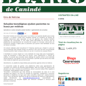 Soluções tecnológicas ajudam pacientes na busca por médicos – Diário de Canindé Online