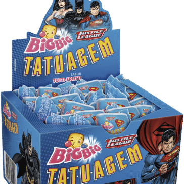 Arcor lança Big Big Tatuagem