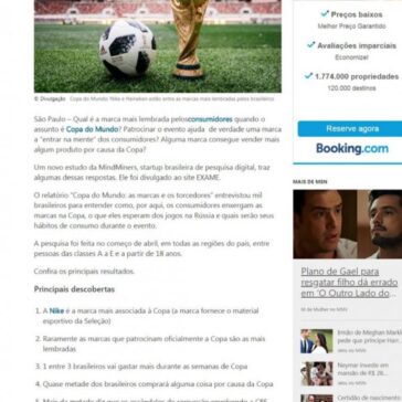 Nike, Adidas e Coca são as mais lembradas por brasileiros na Copa do Mundo – MSN Brasil