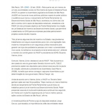 Lei de Incentivo ao Desenvolvimento Social pode sair do papel ainda este ano – Broadcast