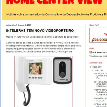 INTELBRAS TEM NOVO VIDEOPORTEIRO – Home Center View