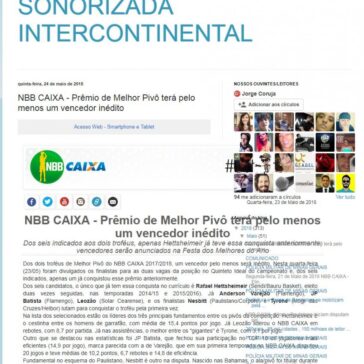 NBB CAIXA – Prêmio de Melhor Pivô terá pelo menos um vencedor inédito – 1 Agencia de Noticias Sonorizada Intercontinental