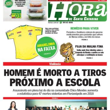 Camisa da seleção brasileira de futsal na faixa! – Hora de Santa Catarina
