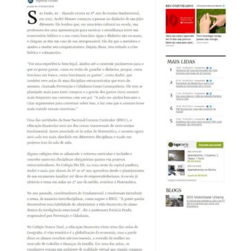 Educação financeira se aprende no colégio – Estado de Minas (Online)