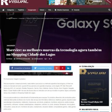 Mservice: as melhores marcas da tecnologia agora também no Shopping Cidade dos Lagos – Revista Visual Guarapuava