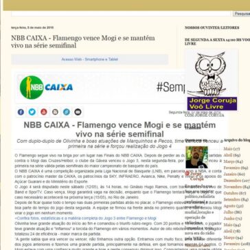NBB CAIXA – Flamengo vence Mogi e se mantém vivo na série semifinal – Centralnews