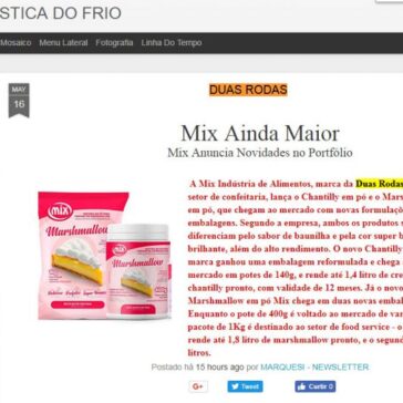 DUAS RODAS – Cadeia Logicística do Frio