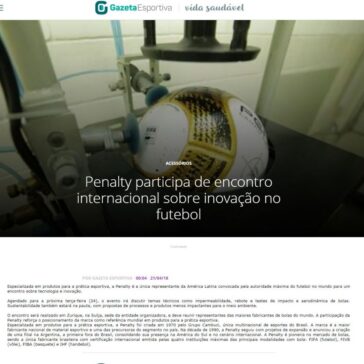 Penalty participa de encontro internacional sobre inovação no futebol – Gazeta Esportiva