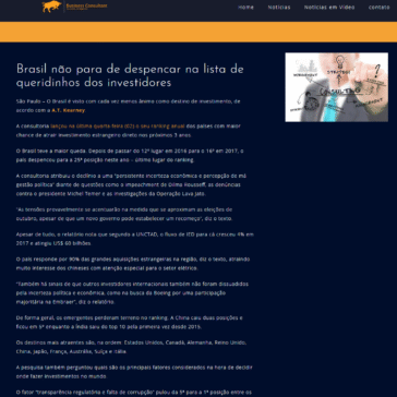 Brasil não para de despencar na lista de queridinhos dos investidores – My Casa My House