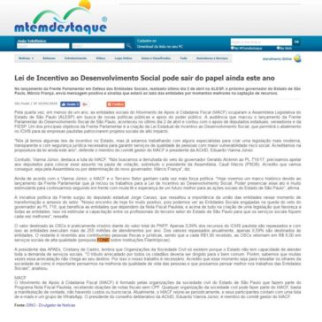 Lei de Incentivo ao Desenvolvimento Social pode sair do papel ainda este ano – MT em destaque