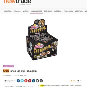 Arcor lança Big Big Tatuagem – Newtrade
