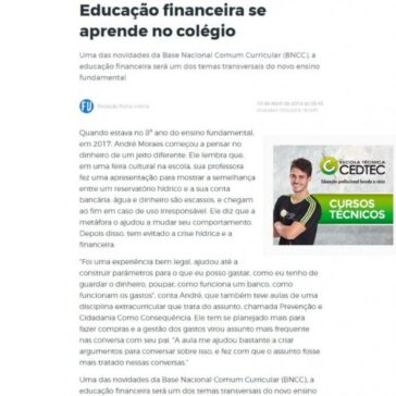 Educação financeira se aprende no colégio – Folha Vitória