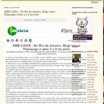 NBB CAIXA – No Rio de Janeiro, Mogi vence Flamengo e abre 2 a 0 na série – Centralnews