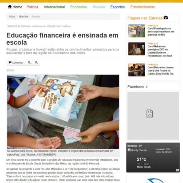 Educação financeira é ensinada em escola – Fato Online