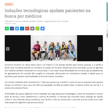 Soluções tecnológicas ajudam pacientes na busca por médicos – Casa de Notícias