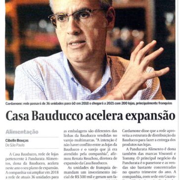 Casa Bauducco acelera expansão – Valor Econômico