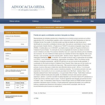 Frente em apoio a entidades sociais é lançada na Alesp – Advocacia Ojeda