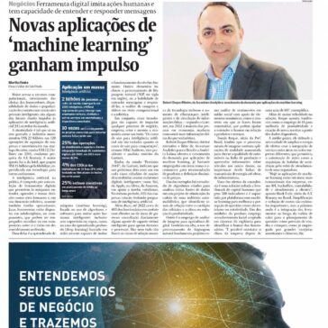 Novas aplicações de ‘machine learning’ ganham impulso – Valor Econômico