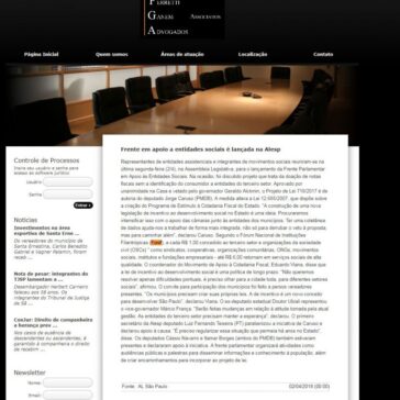 Frente em apoio a entidades sociais é lançada na Alesp – Ferreti Ganem Advogados