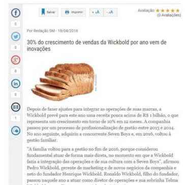 Wickbold faz ajustes e prevê receita 10% maior – Supermercado Moderno