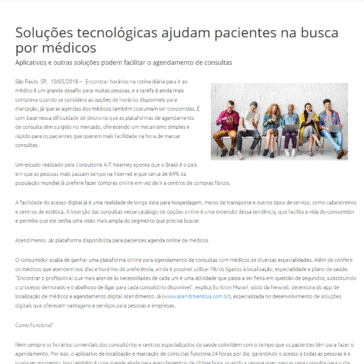 Soluções tecnológicas ajudam pacientes na busca por médicos – Comunique-se