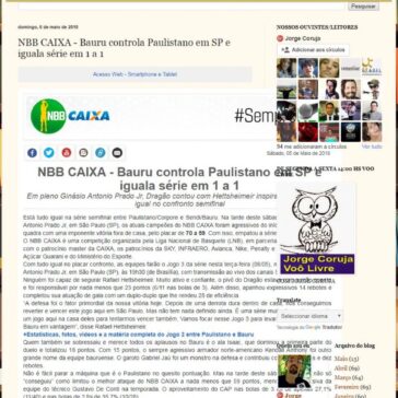 NBB CAIXA – Bauru controla Paulistano em SP e iguala série em 1 a 1 – Centralnews