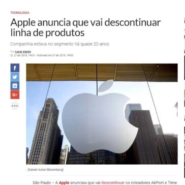 Apple anuncia que vai descontinuar linha de produtos – Exame.com