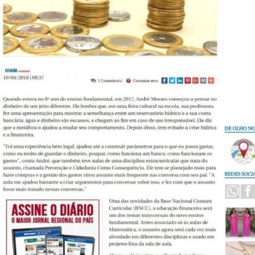 Educação financeira se aprende no colégio – Diário do Grande ABC (On-line