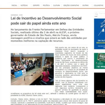 Lei de Incentivo ao Desenvolvimento Social pode sair do papel ainda este ano – Gazeta de Votorantim