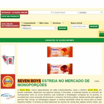 SEVEN BOYS ESTREIA NO MERCADO DE MONOPORÇÕES – Italian Food