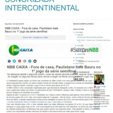 NBB CAIXA – Fora de casa, Paulistano bate Bauru no 1° jogo da série semifinal – 1 Agencia de Noticias Sonorizada Intercontinental