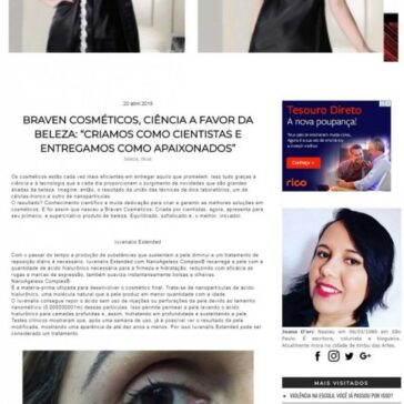 Braven Cosméticos, ciência a favor da beleza: “Criamos como cientistas e entregamos como apaixonados” – Joana D’arc