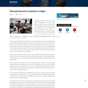 Educação financeira se aprende no colégio – Bom Dia Agora