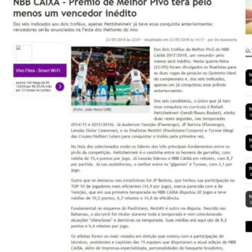 NBB CAIXA – Jornal do Oeste