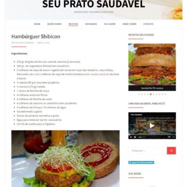 Hambúrguer Shibicon – Seu Prato Saudável