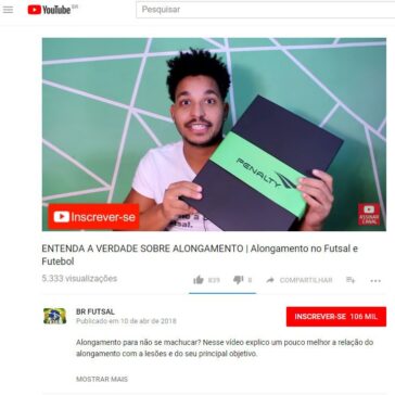 Alongamento para não lesionar? | Alongamento no Futsal e Futebol – You Tube