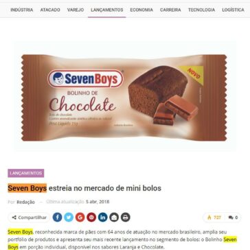 Seven Boys estreia no mercado de mini bolos – Newtrade