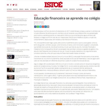 Educação financeira se aprende no colégio – Isto É (online)