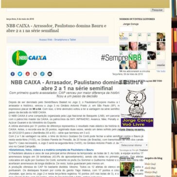 NBB CAIXA – Arrasador, Paulistano domina Bauru e abre 2 a 1 na série semifinal – Centralnews