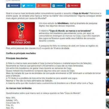 Conheça as marcas mais lembradas na Copa do Mundo – Promoview