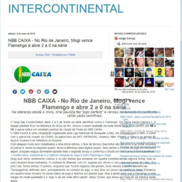 NBB CAIXA – No Rio de Janeiro, Mogi vence Flamengo e abre 2 a 0 na série – 1 Agencia de Noticias Sonorizada Intercontinental