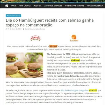 Dia do Hambúrguer: receita com salmão ganha espaço na comemoração – Jornal Dia Dia