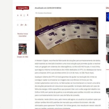 MicroSDs WD Purple chegam ao Brasil: vida-útil otimizada para gravações de videovigilância na borda – Digital Security