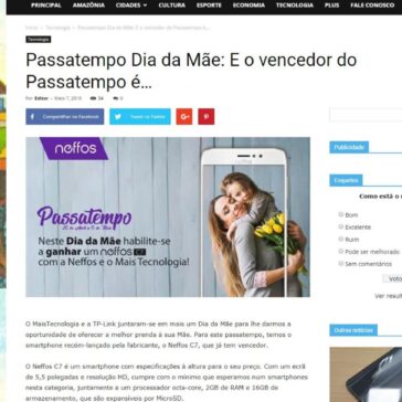 Passatempo Dia da Mãe: E o vencedor do Passatempo é… – Canal Itacoatiara