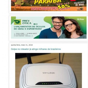 Golpe no roteador já atinge milhares de brasileiros – Folha de Parnaíba
