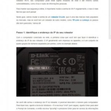 Como mudar a senha do roteador Wi-Fi – Zoom