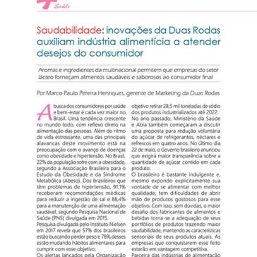 Saudabilidade: Inovações da Duas Rodas auxilia indústria alimentícia a atender desejos do consumidor – Revista Mais Leite