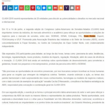 Maior congresso latino-americano de sorvetes começa nesta quarta-feira em São Paulo – SEGS