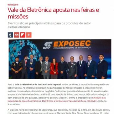 Vale da Eletrônica aposta nas feiras e missões – FIEMG