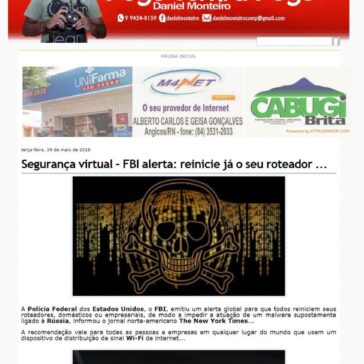 Segurança virtual – FBI alerta: reinicie já o seu roteador … – Blog Fogo contra Fogo